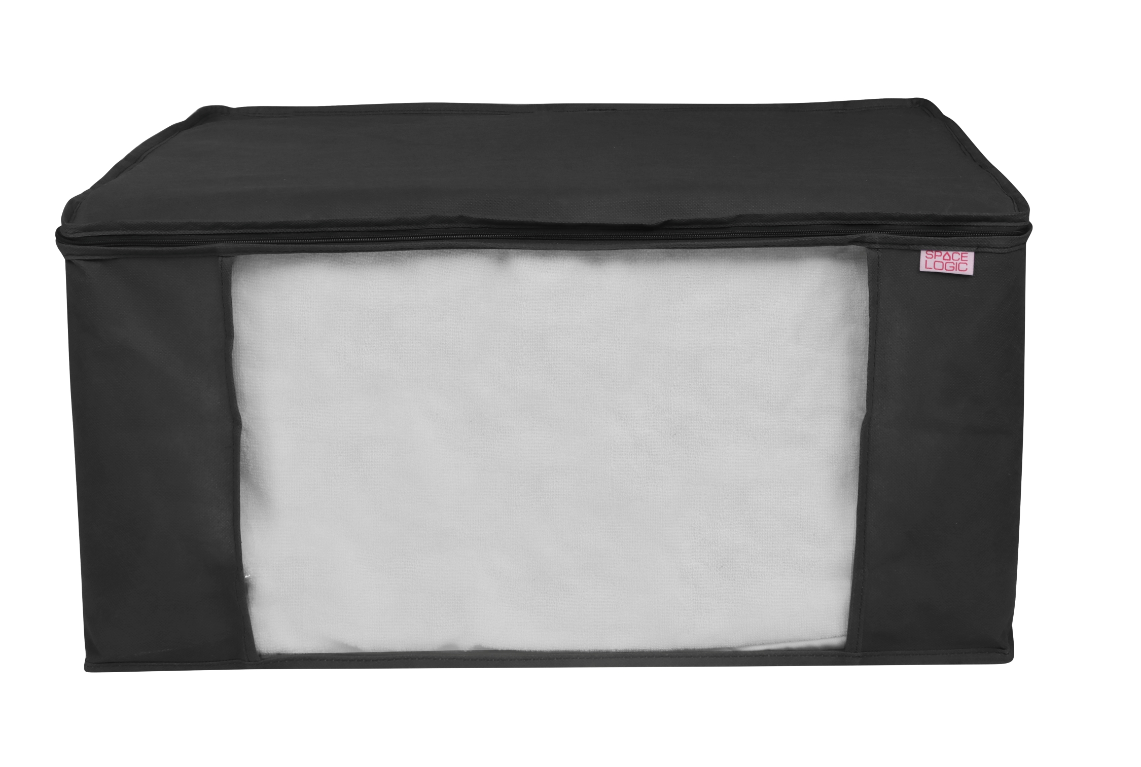 Space Logic Blanket Storage Tote Midnight Black - Image 4
