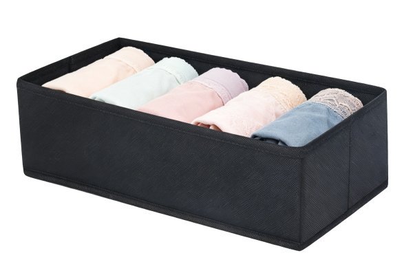 Space Logic Drawer & Closet Caddy Medium Midnight Black