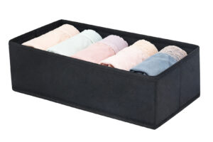 Space Logic Drawer & Closet Caddy Medium Midnight Black